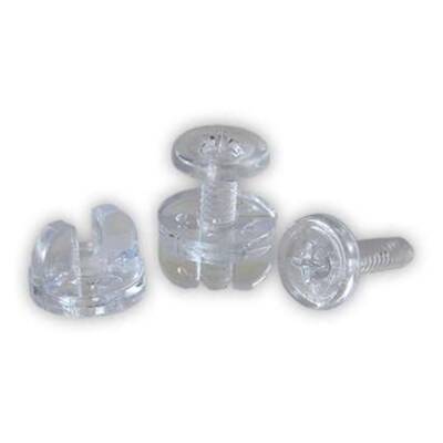 Klips Kelebek Stand İçin Şeffaf Uzun Vidalı 20Mm - Starklips