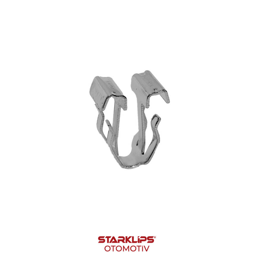 Klips Metal U Tip Torpido Konsol Peugeot 308 408 307 206 207 Citroen C2 C5 Triumph - 1