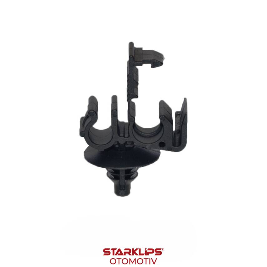 Klips Tesisat Çam Tipi 2li 7,7x5,6x7,2mm Ford - 1