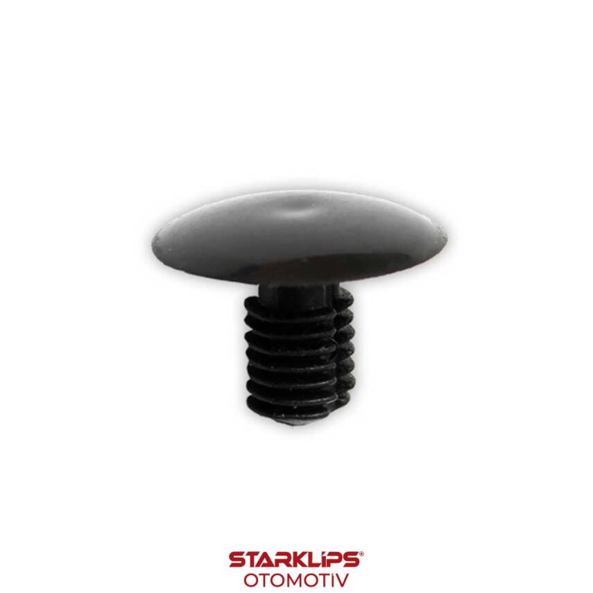 Klips Trim Siyah 6,6X11X16,5mm - 1