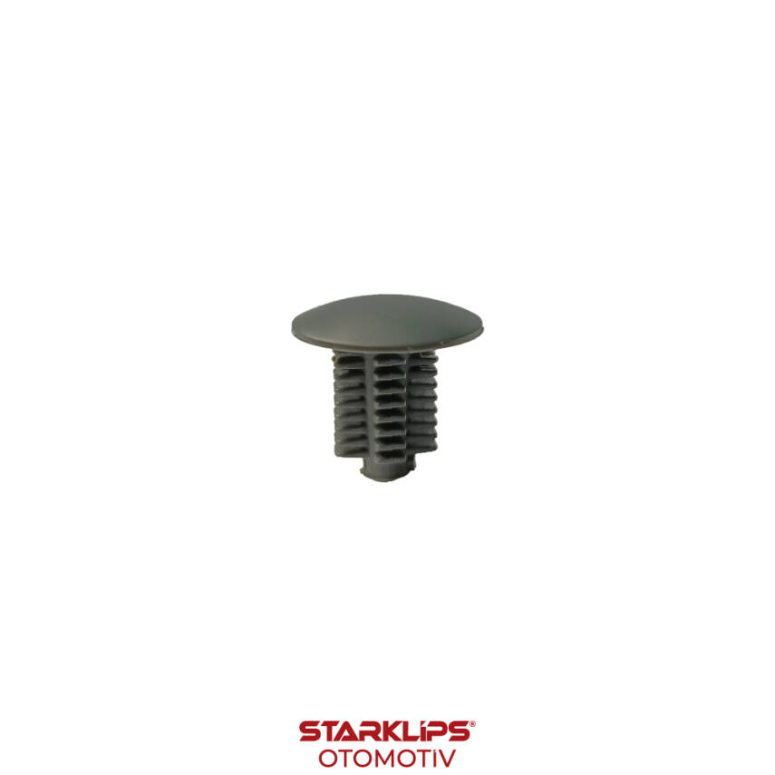 Klips Universal Koyu Gri Kısa 10X22X15,6 - 1