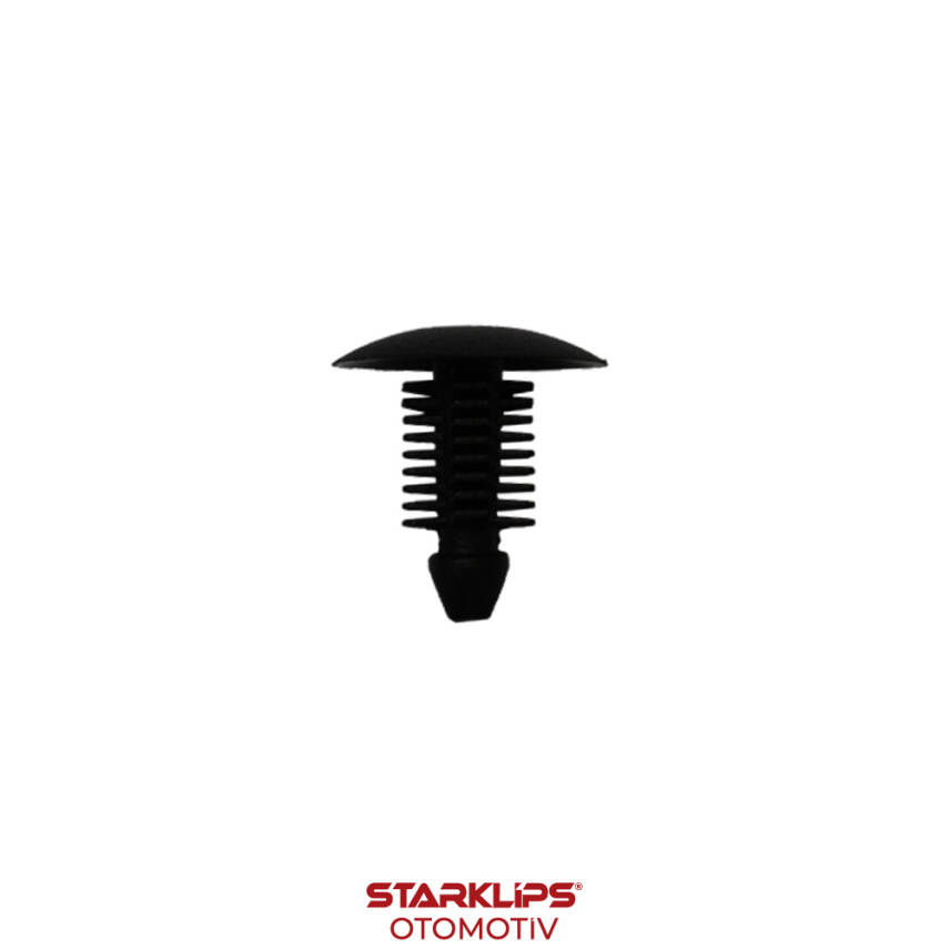 Klips Universal Siyah 10X22X22mm Fiat 1301019808 - 1