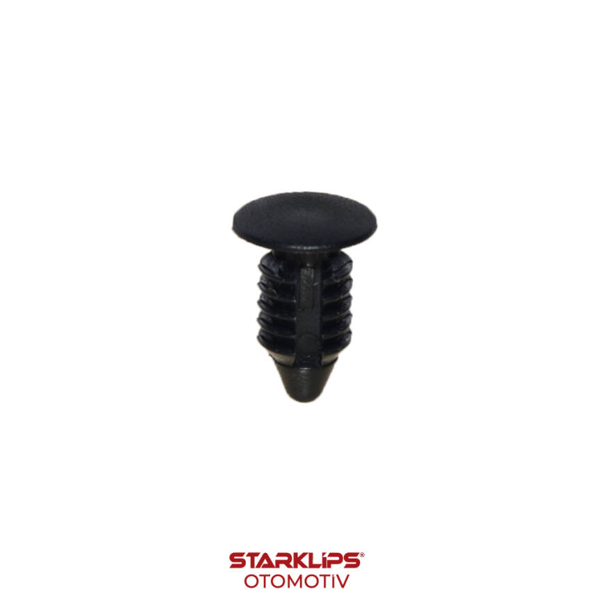 Klips Universal Siyah 7,5X16X12mm - 1