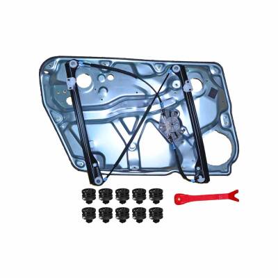 Komple Cam Krikosu Kızaklı Saclı- 2005 (Klips+Apartlı) 3B4837756D- 3B1837462 Ön R VW Passat B5 1998 - 