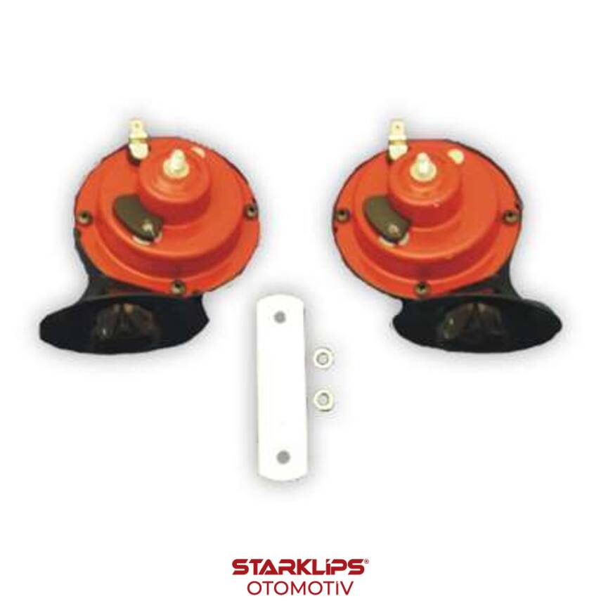 Korna Dadat Takım 12V Tek Fişli Kalın-İnce Ses SEGER - 1