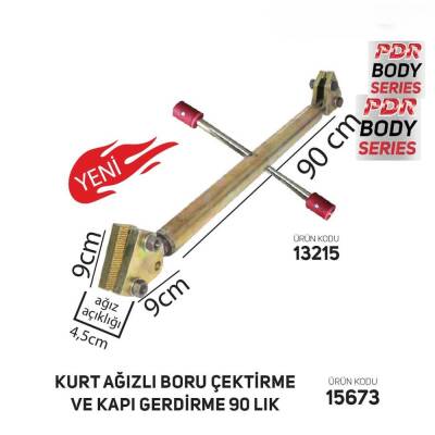 Kurt Ağızlı Boru Çektrime Ve Kapı Gerdirme 90 Lık - 