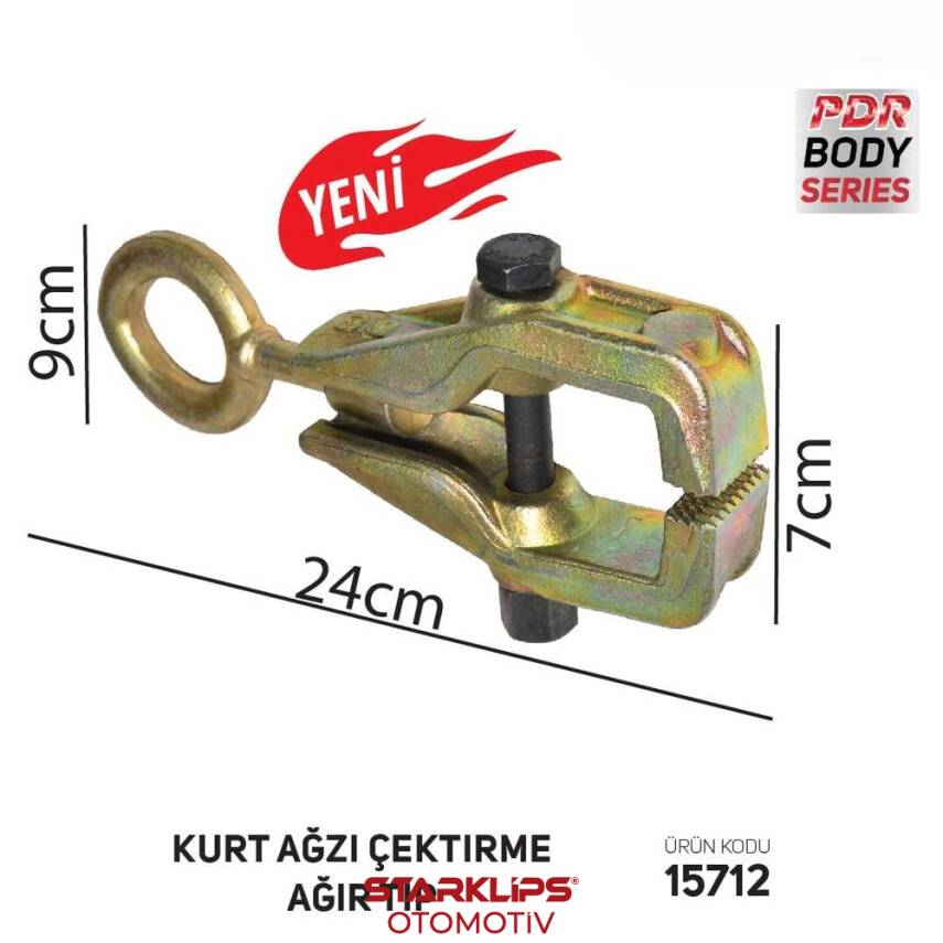 Kurt Ağzı Çektirme Ağır Tip - 1