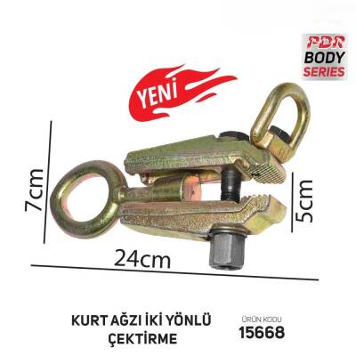 Kurt Ağzı Çektirme İki Yönlü - 