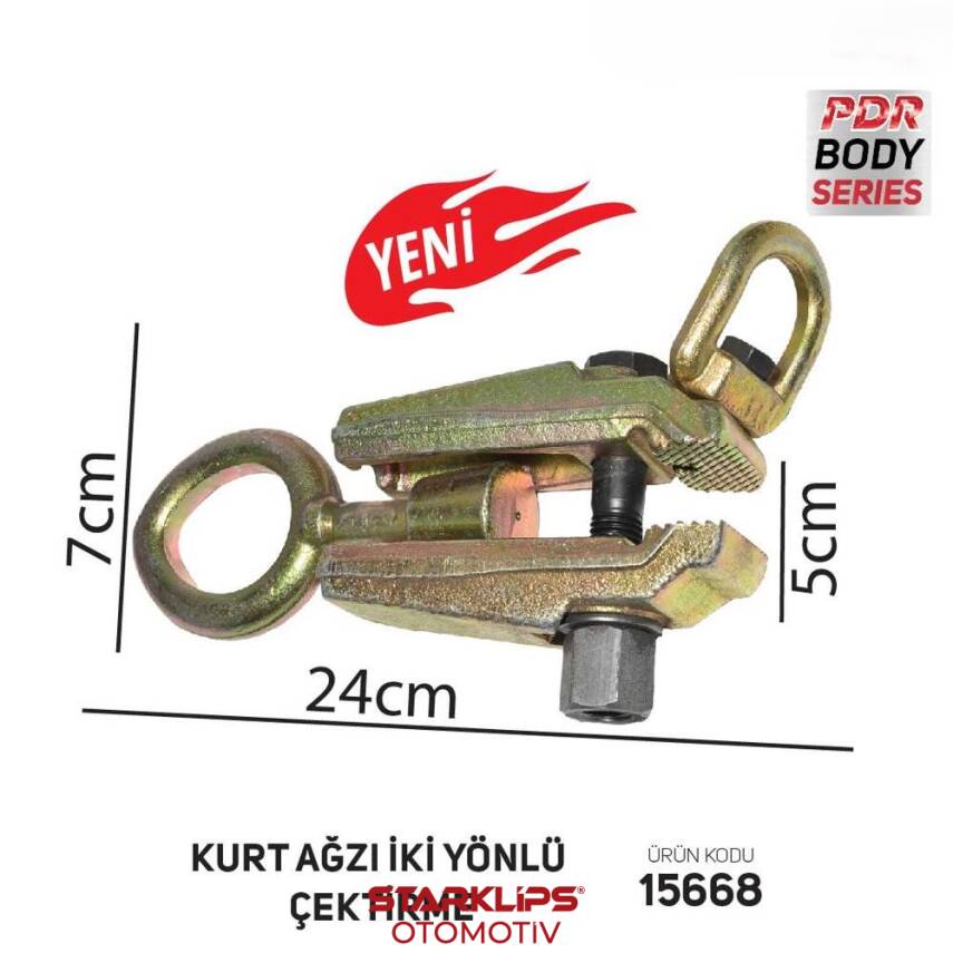 Kurt Ağzı Çektirme İki Yönlü - 1