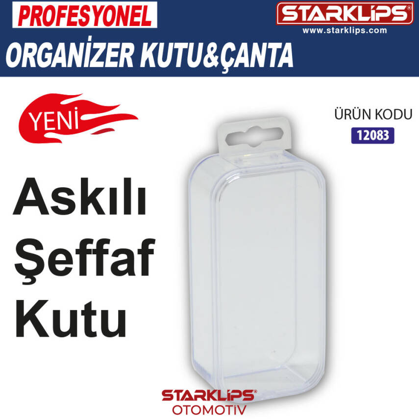 Kutu Şeffaf 12,2x6x3,4 - 1