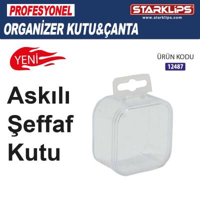 Kutu Şeffaf 6,4x6,2x3,6 - 