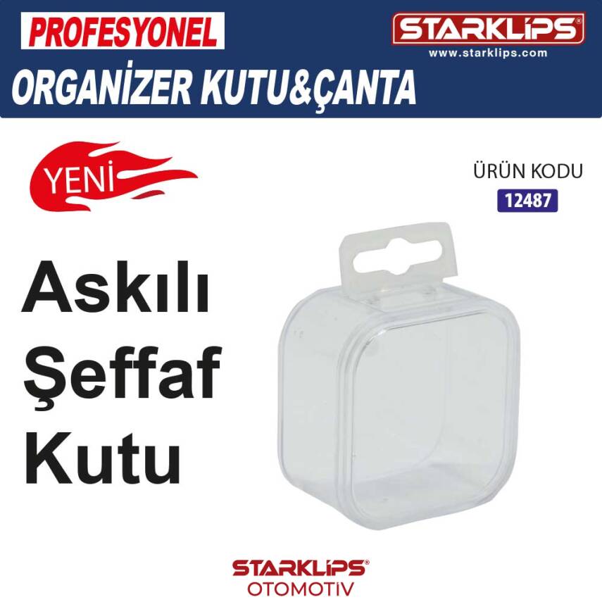 Kutu Şeffaf 6,4x6,2x3,6 - 1