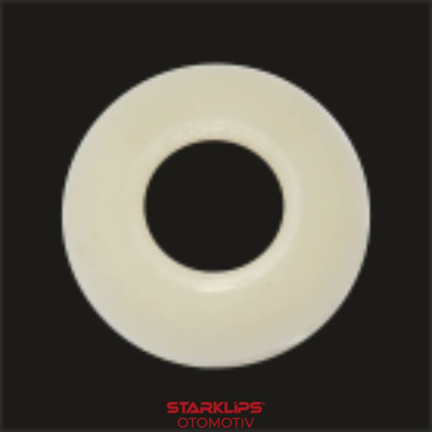 Lastik Geçit Beyaz 6X12X 7 - 1