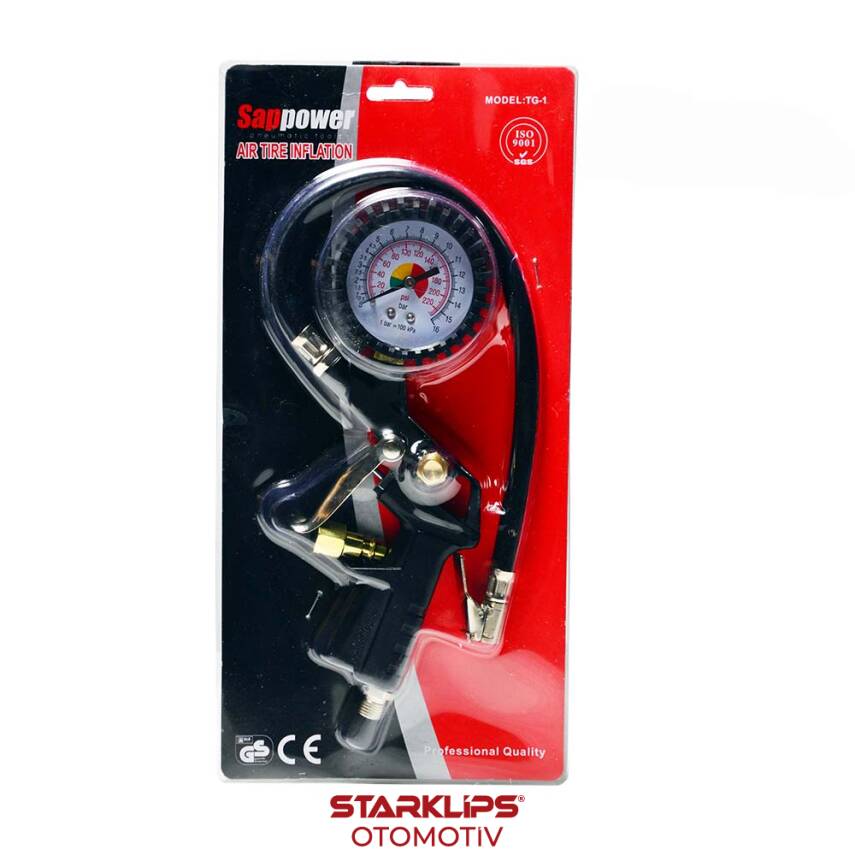 Lastik Şişirme ve Ölçme Aleti Sap TG-01 - 1