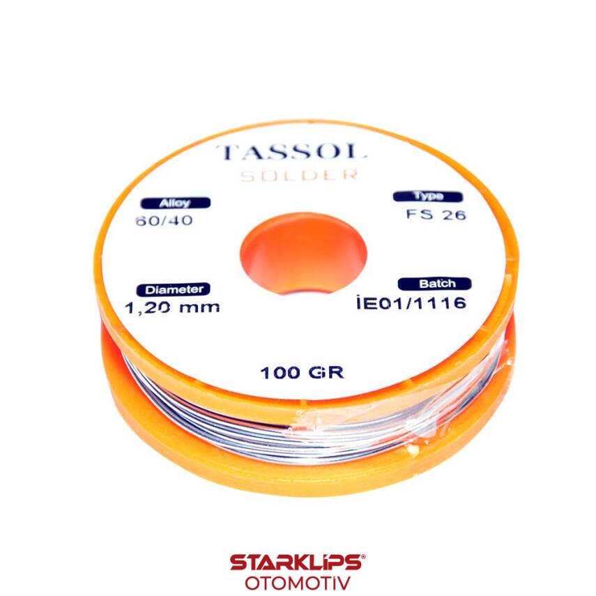 Lehim Teli 1,2mm 60X40 100Gr Tşç - 1