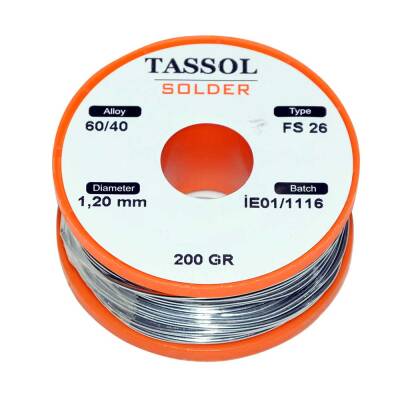 Lehim Teli 1,2mm 60X40 200Gr Tşç - 