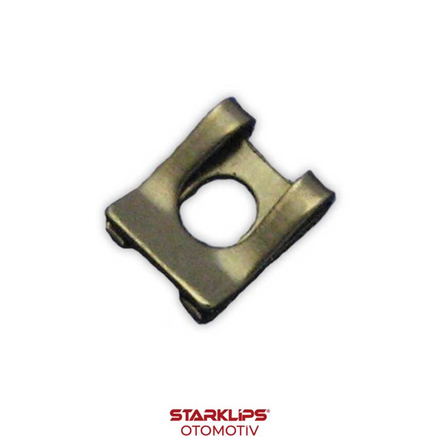 Metal Mil Klips 11x13x3,6x6mm 9605501280 Peugeot Citroen CNH 11063971 - 1