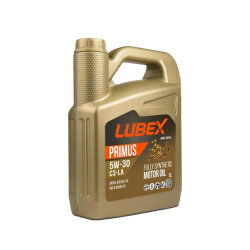 Motor Yağı Tam Sentetik Lubex Prımus C3-LA 5W-30 5 Lt - 