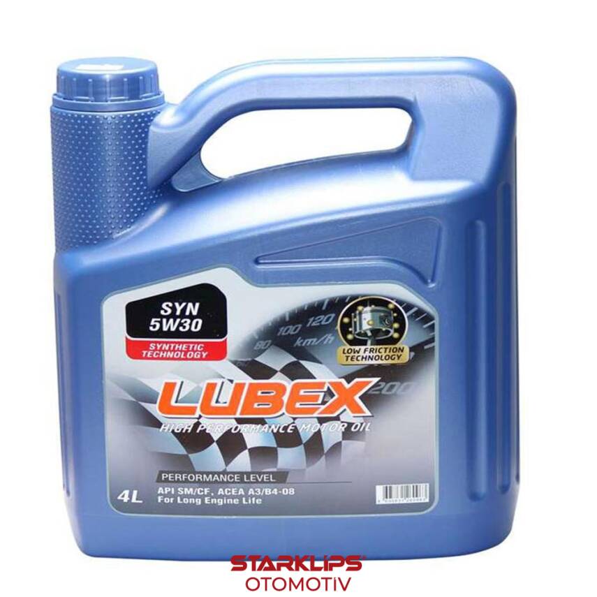 Motor Yağı Tam Sentetik Lubex Prımus Ec 5W30 4 Lt - 1