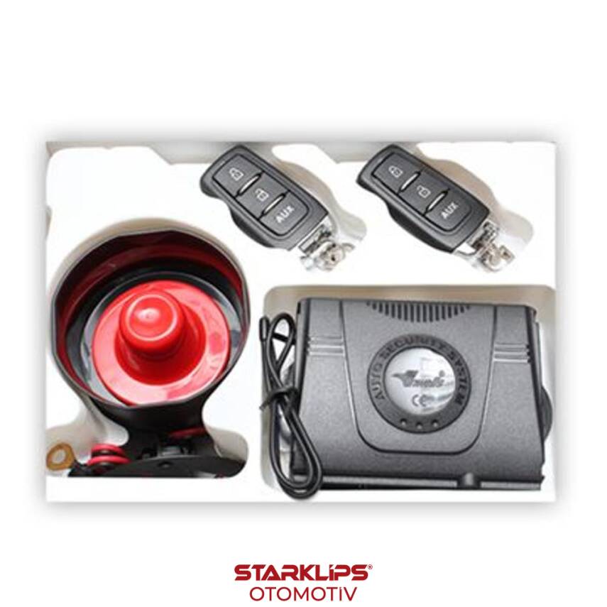 Oto Alarm Seti Uzaktan Kumandalı Sustalı Inwells - 1