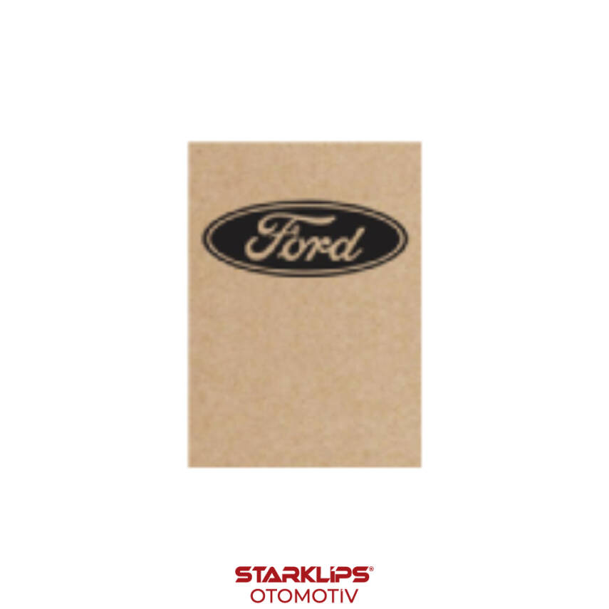 Paspas Kraft Kahverengi 500 Adet ( Kesik 30x50mm ) Ford - 1