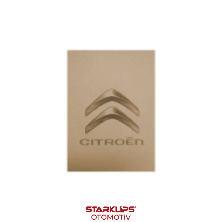 Paspas Kraft Kahverengi 500 Adet ( Kesik ) Citroen - 1