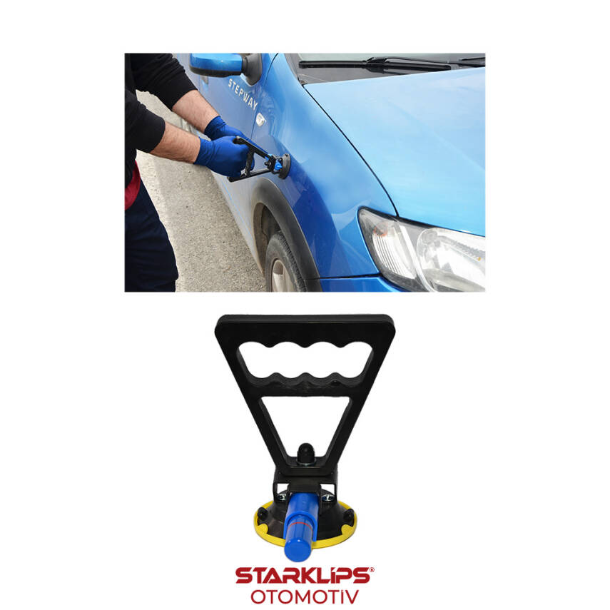 Pdr Ayarlı Kaporta Çektirme Saplı Vantuz 75mm - 1