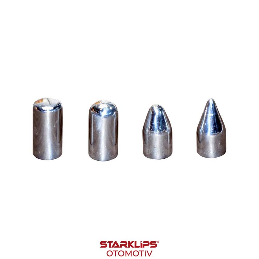 PDR Boyasız Göçük Düzeltme Çubuk Yedek Ucu 4 Prç - 1