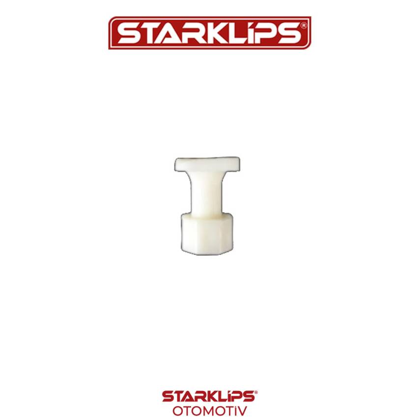 PDR Boyasız Göçük Düzeltme Plastiği 2 Köşe Taban 15mm*15mm - D. N6 - Natural Beyaz - 1