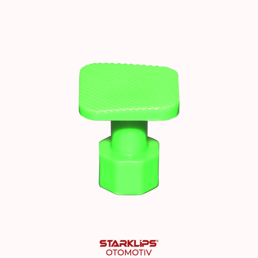 PDR Boyasız Göçük Düzeltme Plastiği 2 Köşe Taban 20mm*20mm - D. N6 - Yeşil - 1