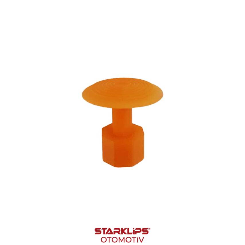 PDR Boyasız Göçük Düzeltme Plastiği 21,5 mm - P. N6 - Turuncu - 1