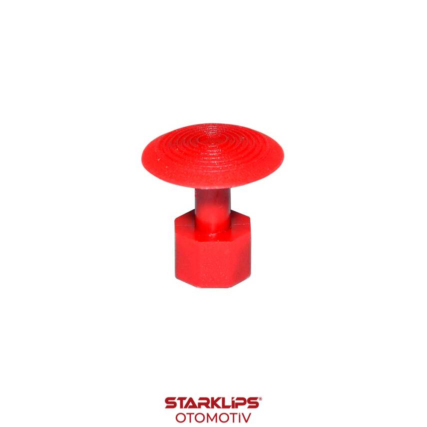 PDR Boyasız Göçük Düzeltme Plastiği 26,9 mm - D. N6 - Kırmızı - 1