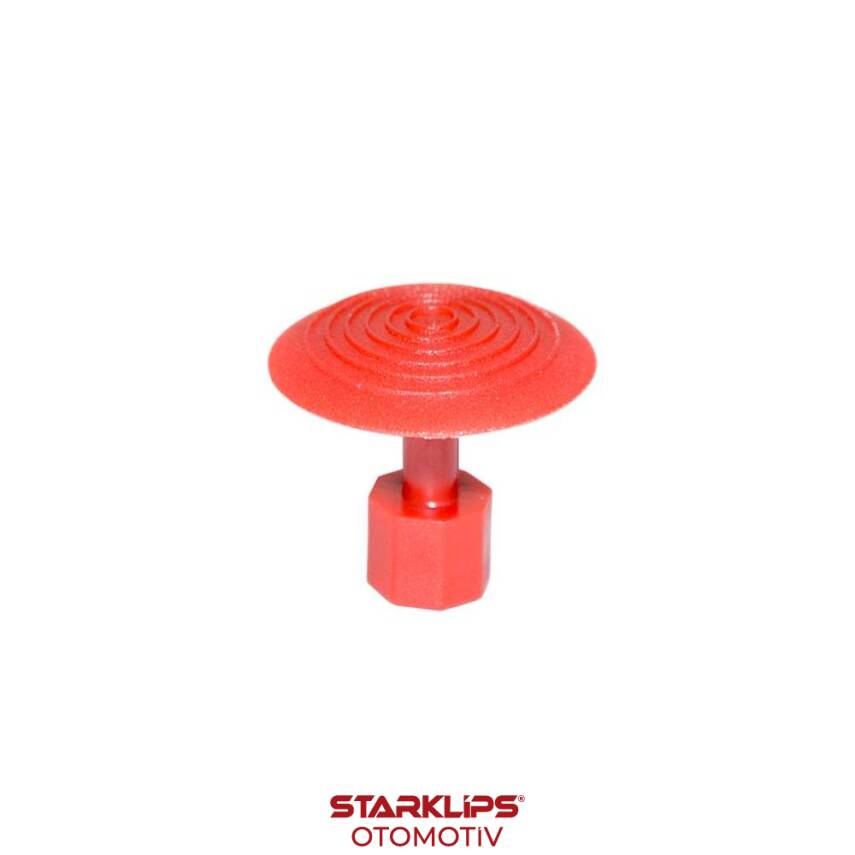 PDR Boyasız Göçük Düzeltme Plastiği 32,2 mm - D. N6 - Kırmızı - 1