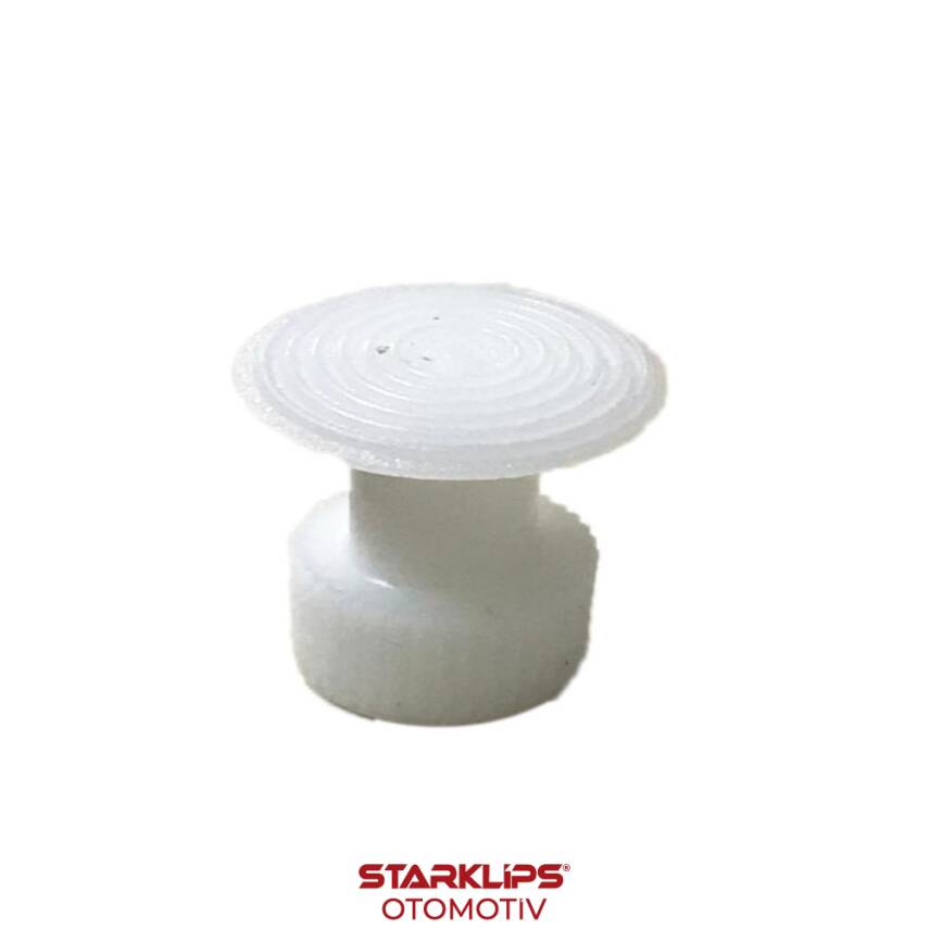 PDR Boyasız Göçük Düzeltme Plastiği Bombeli 16Mm - D. N6 - Natural Beyaz - 1