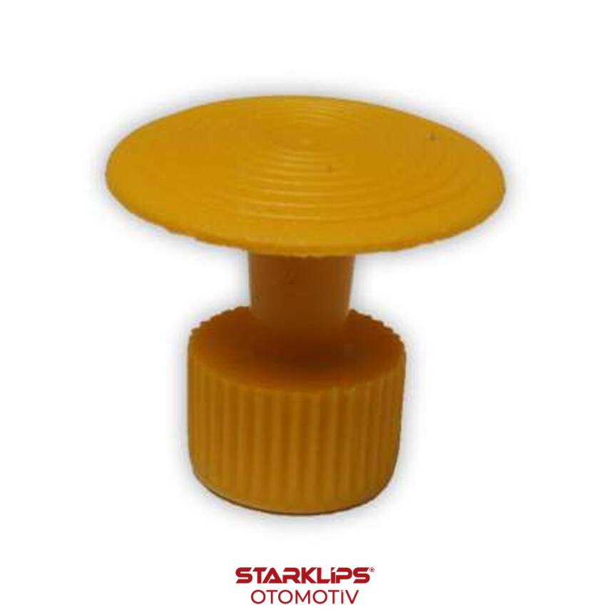 PDR Boyasız Göçük Düzeltme Plastiği Bombeli Çap 23Mm - D. N6 - Sarı - 1