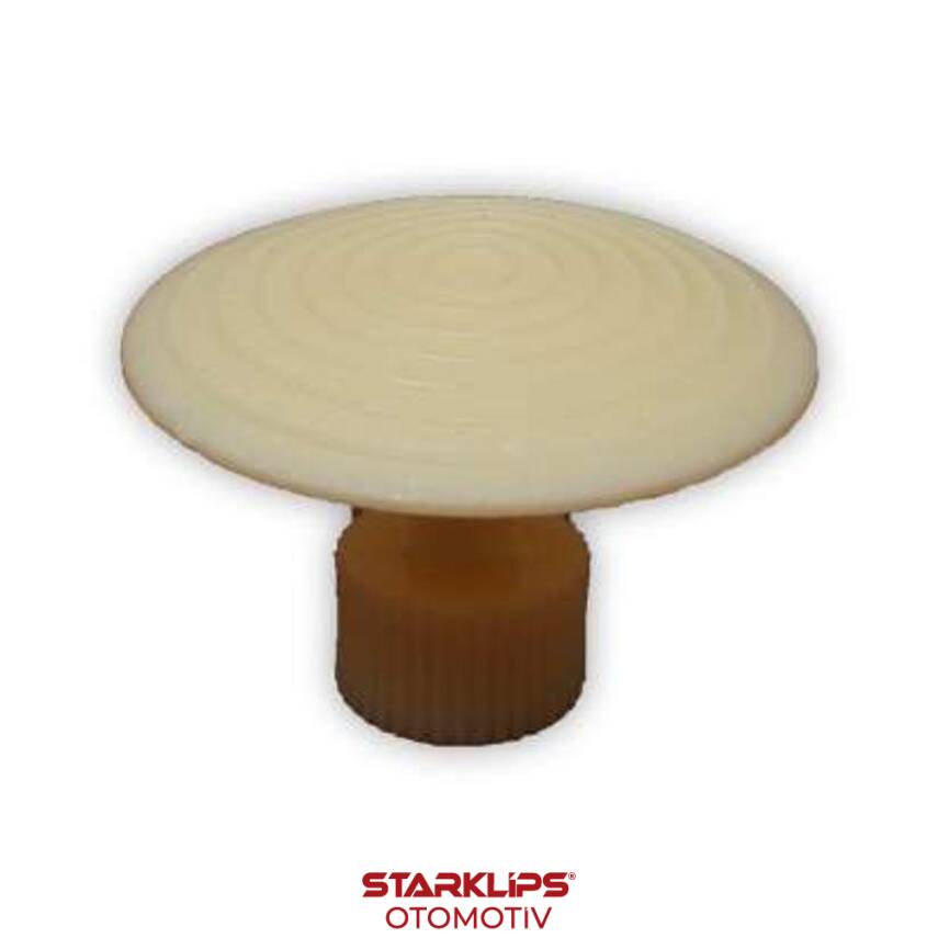 PDR Boyasız Göçük Düzeltme Plastiği Bombeli Çap 33Mm - D. N6 - Krem - 1