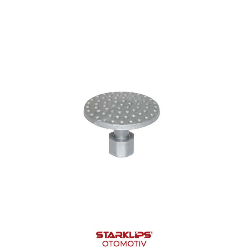 PDR Boyasız Göçük Düzeltme Plastiği Bombeli Yuvarlak Çap 36mm - D. N6 - Gri - 1