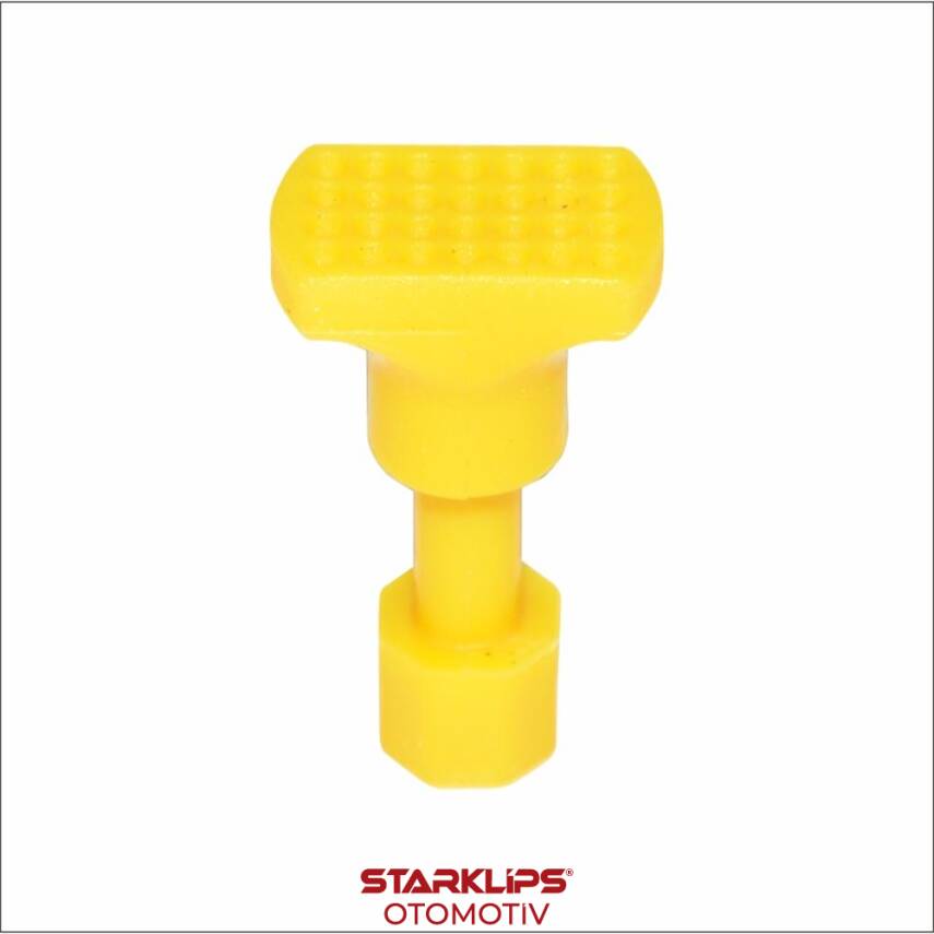 PDR Boyasız Göçük Düzeltme Plastiği Dikdörtgen 14X25Mm - D. N6 - Sarı - 1