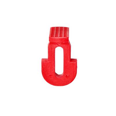 PDR Boyasız Göçük Düzeltme Plastiği Dikdörtgen 14X25Mm Delikli - D. N6 - Kırmızı - 