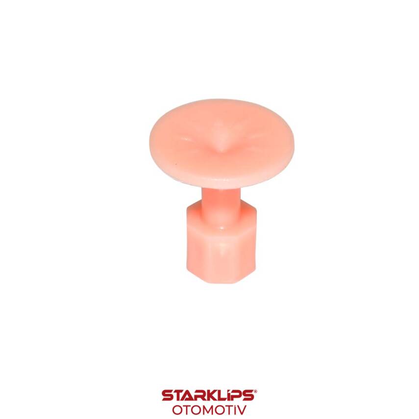 PDR Boyasız Göçük Düzeltme Plastiği Düz Çap 25Mm - D. N6 - Pembe - 1