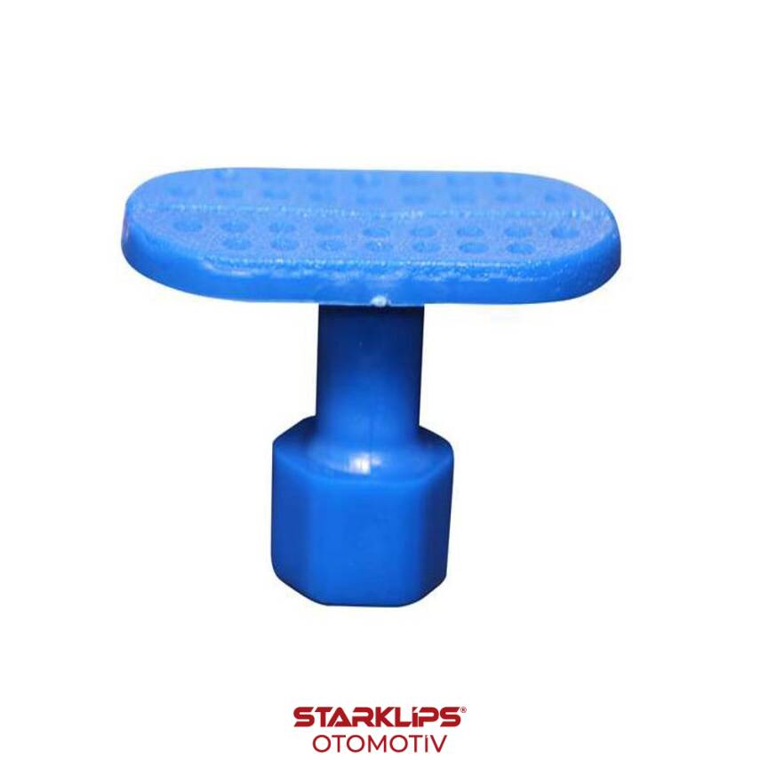 PDR Boyasız Göçük Düzeltme Plastiği Düz Oval 35X17 5Mm - D. N6 - Mavi - 1
