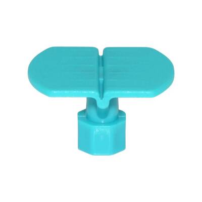 PDR Boyasız Göçük Düzeltme Plastiği Elips Düz 27X27Mm - D. N6 - Yeşil - Starklips