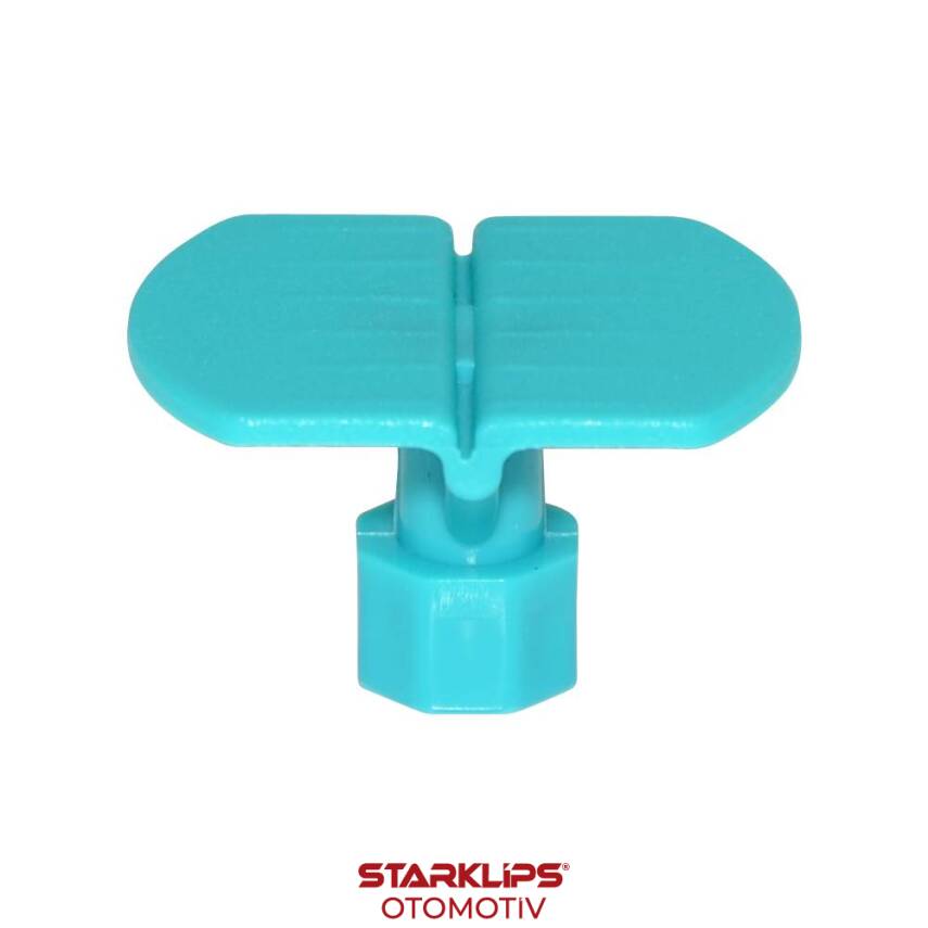 PDR Boyasız Göçük Düzeltme Plastiği Elips Düz 27X27Mm - D. N6 - Yeşil - 1