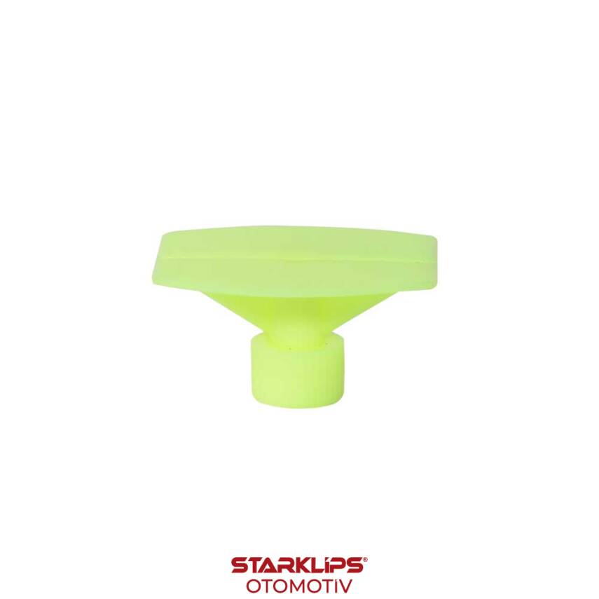 PDR Boyasız Göçük Düzeltme Plastiği Elips Düz 36X33Mm - D. N6 - Sarı - 1