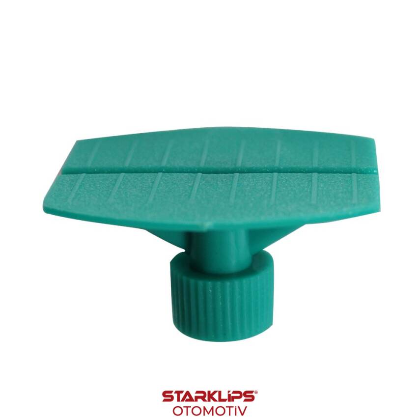 PDR Boyasız Göçük Düzeltme Plastiği Elips Düz 36X33Mm - D. N6 - Yeşil - 1