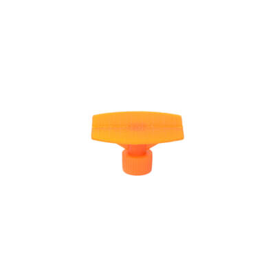 PDR Boyasız Göçük Düzeltme Plastiği Elips Düz 36X33Mm - P. N6 - Turuncu - 