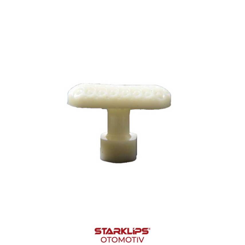 PDR Boyasız Göçük Düzeltme Plastiği Elips Kavisli 12,5X33,7Mm - D. N6 - Natural Beyaz - 1