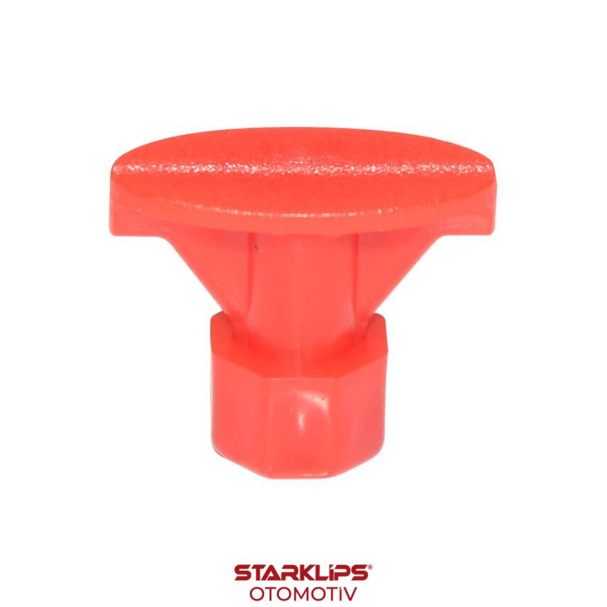 PDR Boyasız Göçük Düzeltme Plastiği Elips Kırmızı 12x25mm - D. N6 - Kırmızı - 1