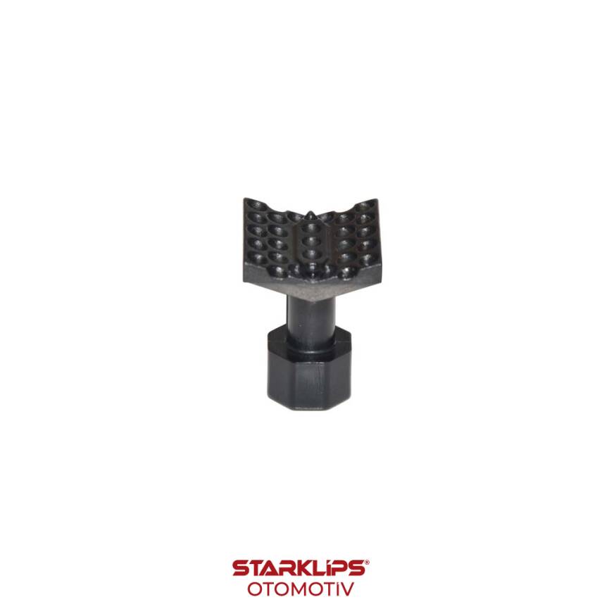 PDR Boyasız Göçük Düzeltme Plastiği Köşe Düzeltme V Tİp Çap 20x20mm - D. N6 - Siyah - 1