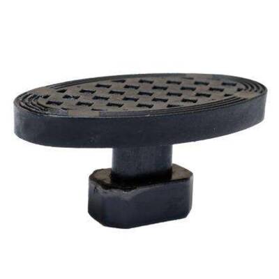 PDR Boyasız Göçük Düzeltme Plastiği Köşe Elips Düz Çap 49x27mm - D. N6 - Siyah - Starklips